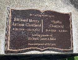 CHATFIELD Richard Henry Arthur 1914-2013 memorial.jpg